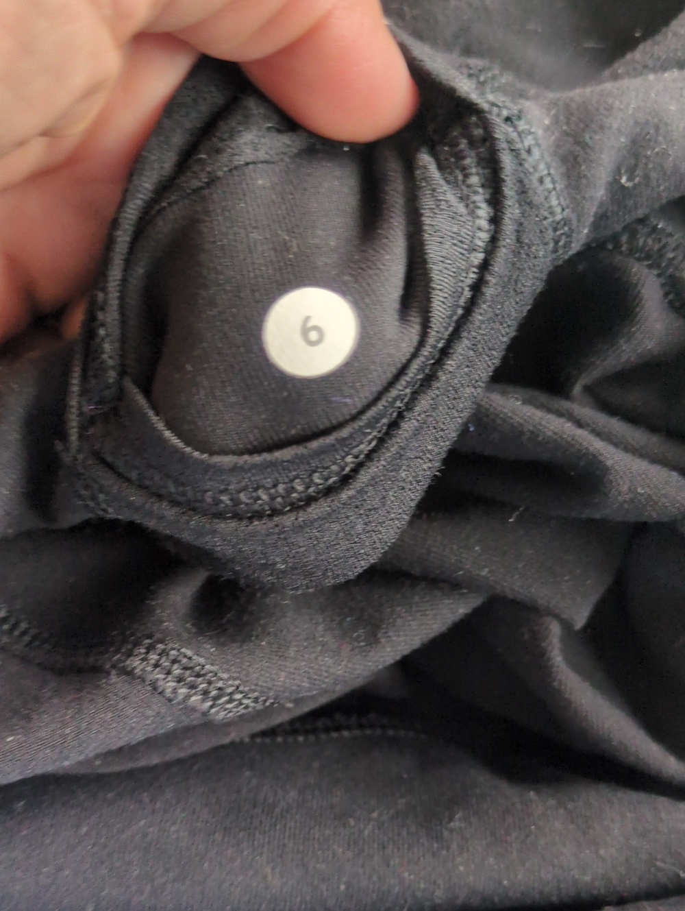 Lululemon Size 6 Women's Black Yoga Pants In GUC